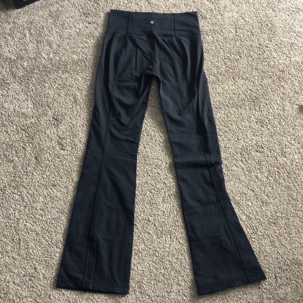 Lululemon High Rise Groove Pant Flare Size 8 Long